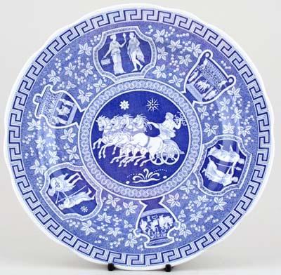Dresser Plate Greek